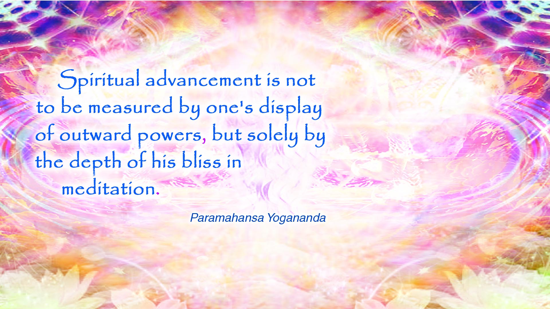 Yogananda spiritual advancement wallpaper